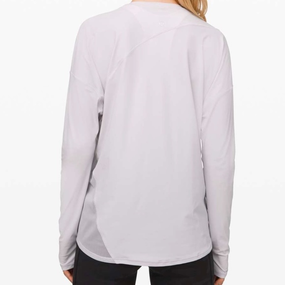 Lululemon Cross the Day Long Sleeve in Starlight - Picture 2 of 9